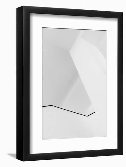 Stairwell in high key-Greetje van Son-Framed Photographic Print