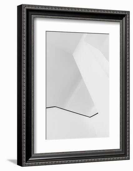 Stairwell in high key-Greetje van Son-Framed Photographic Print