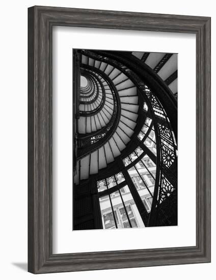 Stairwell The Rookery Chicago IL-Steve Gadomski-Framed Photographic Print