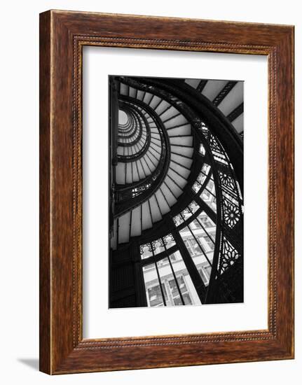 Stairwell The Rookery Chicago IL-Steve Gadomski-Framed Photographic Print