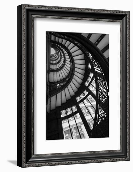 Stairwell The Rookery Chicago IL-Steve Gadomski-Framed Photographic Print