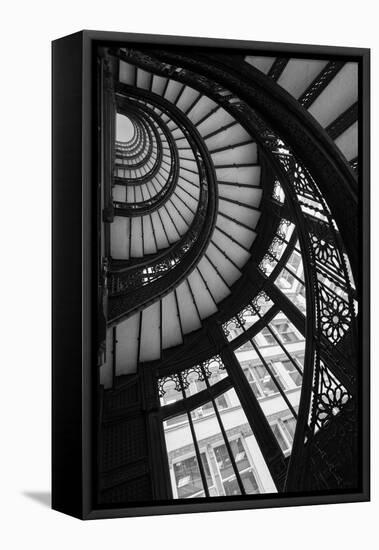 Stairwell The Rookery Chicago IL-Steve Gadomski-Framed Premier Image Canvas