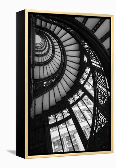 Stairwell The Rookery Chicago IL-Steve Gadomski-Framed Premier Image Canvas