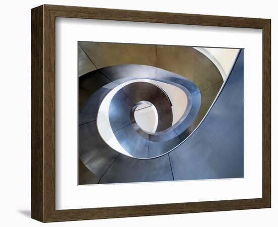 Stairwell-Charles Bowman-Framed Photographic Print