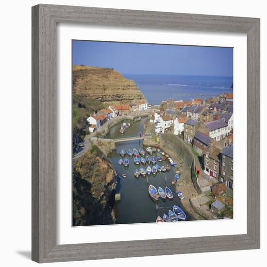 Staithes, North Yorkshire, England, UK, Europe-Roy Rainford-Framed Photographic Print