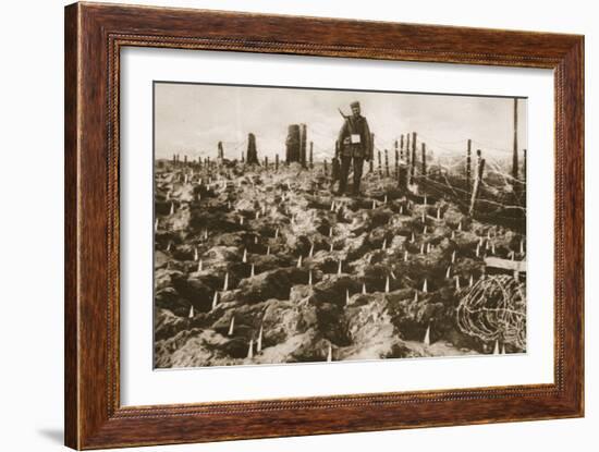 Staked Pits-null-Framed Photographic Print