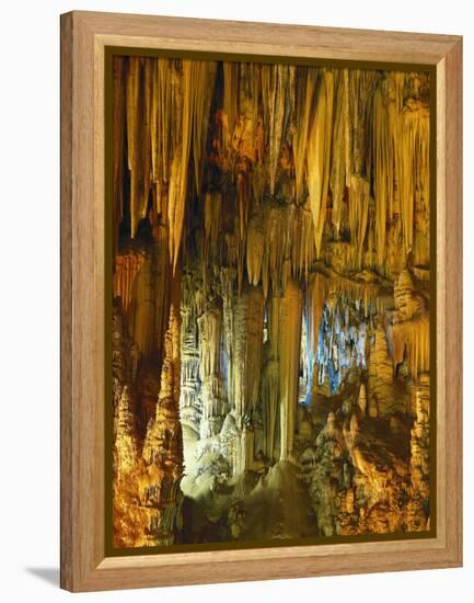 Stalactite Cave-Thonig-Framed Premier Image Canvas