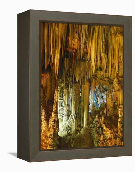 Stalactite Cave-Thonig-Framed Premier Image Canvas