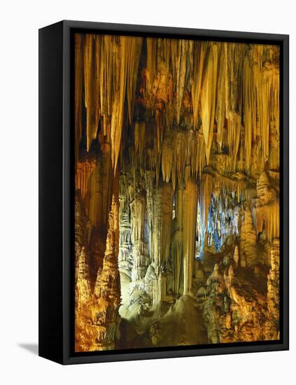 Stalactite Cave-Thonig-Framed Premier Image Canvas