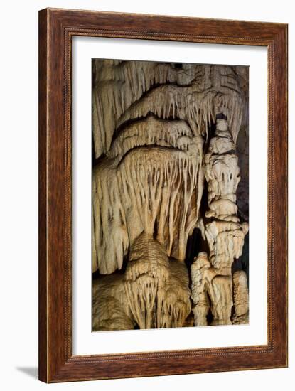 Stalactite Stalagmite Cavern-sergey02-Framed Photographic Print