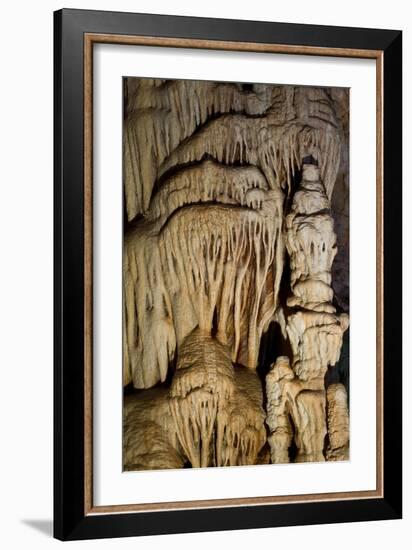 Stalactite Stalagmite Cavern-sergey02-Framed Photographic Print