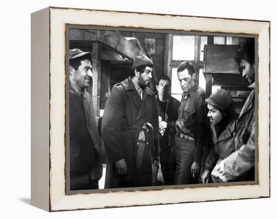 Stalag 17, Harvey Lembeck, Robert Strauss, William Holden, Richard Erdman, Neville Brand, 1953-null-Framed Stretched Canvas