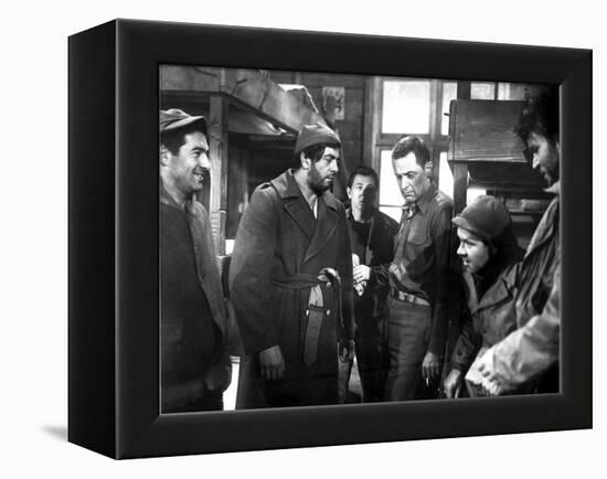 Stalag 17, Harvey Lembeck, Robert Strauss, William Holden, Richard Erdman, Neville Brand, 1953-null-Framed Stretched Canvas