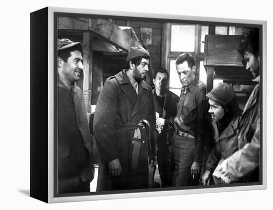 Stalag 17, Harvey Lembeck, Robert Strauss, William Holden, Richard Erdman, Neville Brand, 1953-null-Framed Stretched Canvas