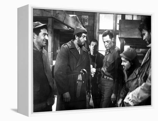 Stalag 17, Harvey Lembeck, Robert Strauss, William Holden, Richard Erdman, Neville Brand, 1953-null-Framed Stretched Canvas