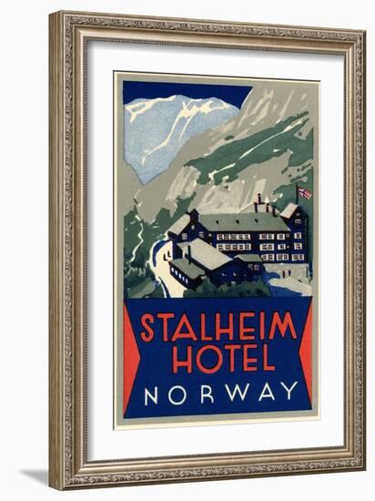 Stalheim Hotel, Norway-null-Framed Art Print