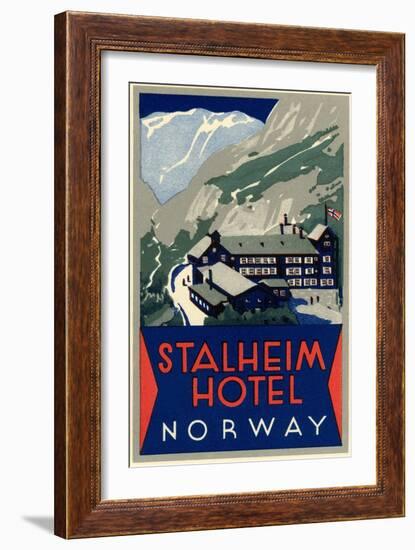 Stalheim Hotel, Norway-null-Framed Art Print