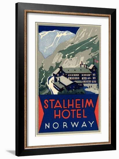 Stalheim Hotel, Norway-null-Framed Art Print