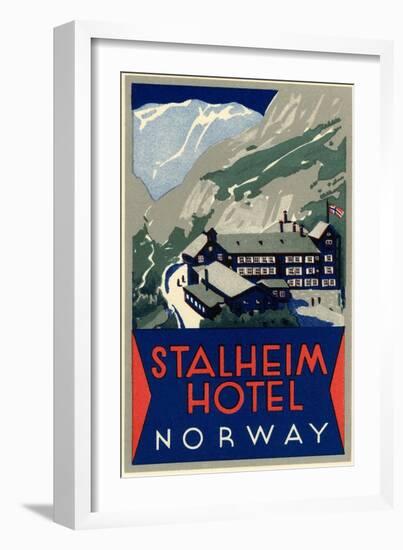 Stalheim Hotel, Norway-null-Framed Art Print