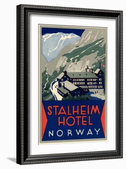 Stalheim Hotel, Norway-null-Framed Art Print