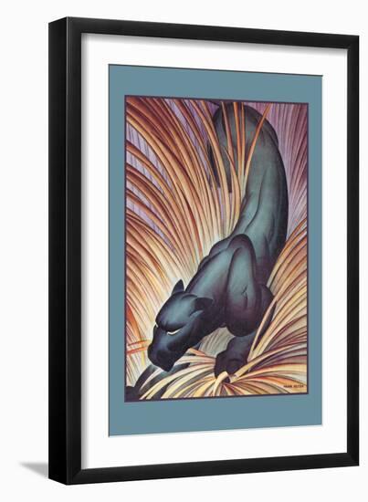 Stalking Panther-Major Felton-Framed Art Print