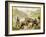 Stalking Party, Loch Callater', a Promotional Card for Huntley and Palmers Biscuits, C.1890…-null-Framed Giclee Print