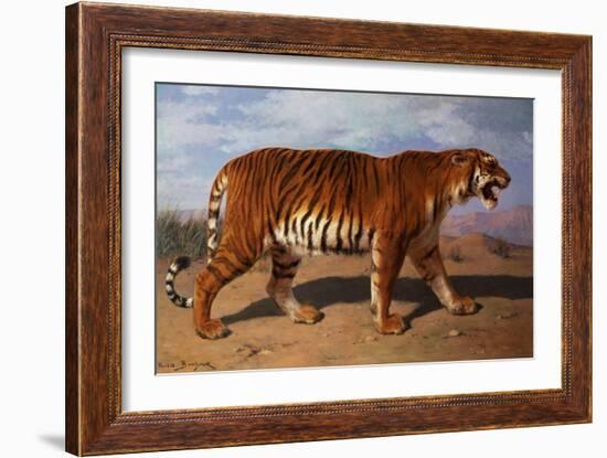 Stalking Tiger-Rosa Bonheur-Framed Giclee Print