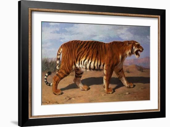 Stalking Tiger-Rosa Bonheur-Framed Giclee Print