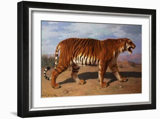 Stalking Tiger-Rosa Bonheur-Framed Giclee Print