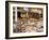 Stall Selling Cheese, Fruit Cake and Sausages at Christmas Market on Maxheinhardtplatz-Richard Nebesky-Framed Photographic Print