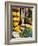 Stall Selling Fruit and Flower Garlands for Temple Offerings, Southeast Asia-Amanda Hall-Framed Photographic Print