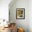 Stall Selling Fruit and Flower Garlands for Temple Offerings, Southeast Asia-Amanda Hall-Framed Photographic Print displayed on a wall