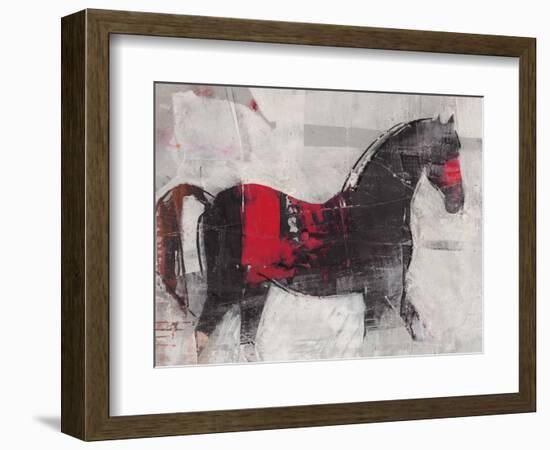 Stallion Strut 1-Julian Dimitrov-Framed Art Print