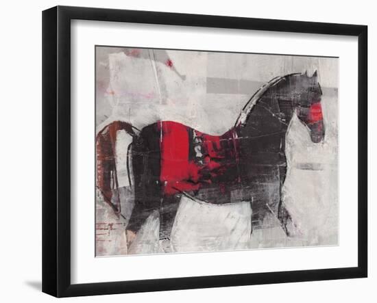 Stallion Strut 1-Julian Dimitrov-Framed Art Print