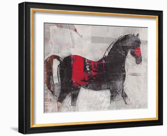 Stallion Strut 1-Julian Dimitrov-Framed Art Print
