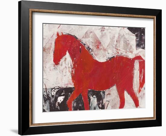 Stallion Strut 2-Julian Dimitrov-Framed Art Print