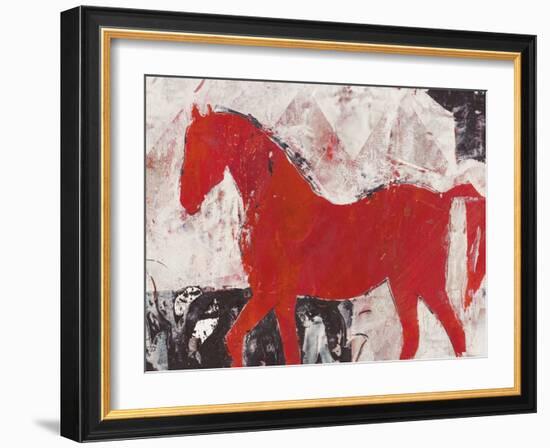 Stallion Strut 2-Julian Dimitrov-Framed Art Print