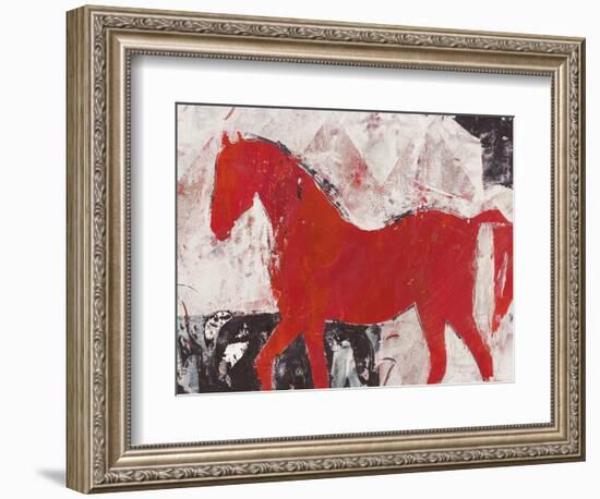 Stallion Strut 2-Julian Dimitrov-Framed Art Print