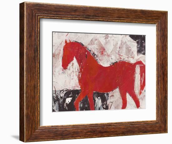 Stallion Strut 2-Julian Dimitrov-Framed Art Print