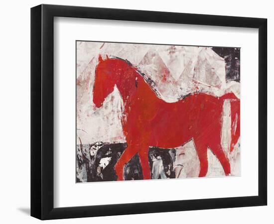 Stallion Strut 2-Julian Dimitrov-Framed Art Print