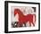 Stallion Strut 2-Julian Dimitrov-Framed Art Print