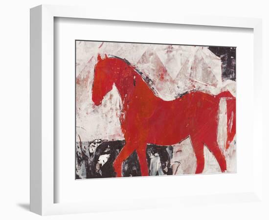 Stallion Strut 2-Julian Dimitrov-Framed Art Print