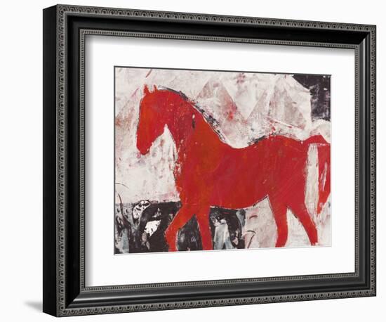 Stallion Strut 2-Julian Dimitrov-Framed Art Print