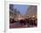 Stalls and People at Christmas Market, Stadtplatz, Steyr, Oberosterreich (Upper Austria)-Richard Nebesky-Framed Photographic Print