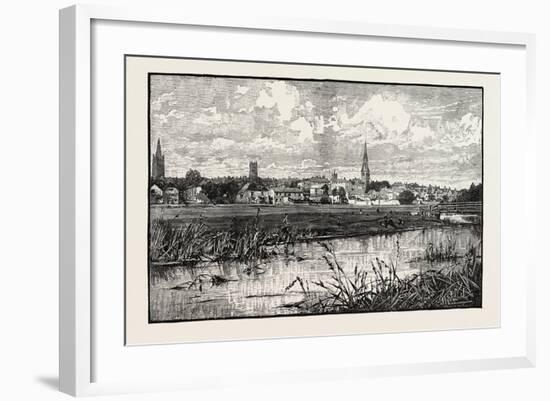 Stamford Is a Town and Civil Parish on the River Welland in the South Kesteven District of the Coun-null-Framed Giclee Print