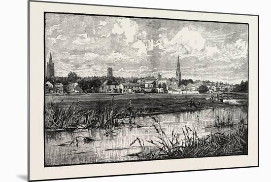 Stamford Is a Town and Civil Parish on the River Welland in the South Kesteven District of the Coun-null-Mounted Giclee Print