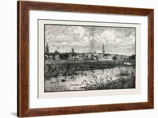 Stamford Is a Town and Civil Parish on the River Welland in the South Kesteven District of the Coun-null-Framed Giclee Print