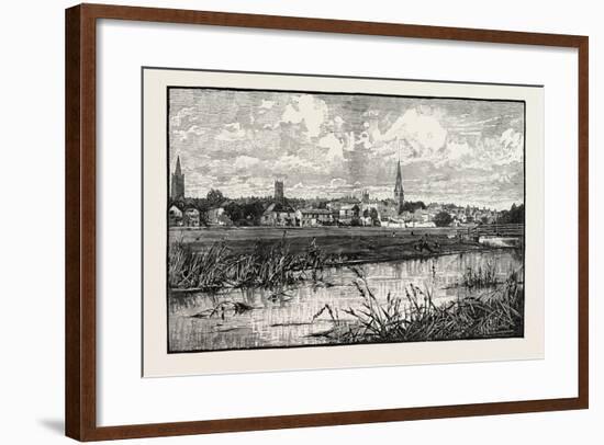 Stamford Is a Town and Civil Parish on the River Welland in the South Kesteven District of the Coun-null-Framed Giclee Print