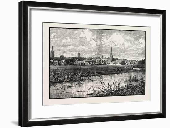 Stamford Is a Town and Civil Parish on the River Welland in the South Kesteven District of the Coun-null-Framed Giclee Print