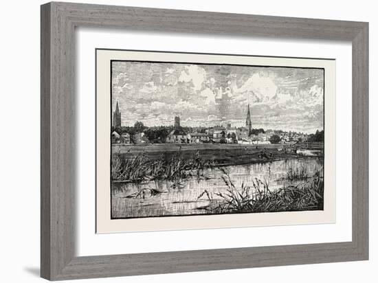 Stamford Is a Town and Civil Parish on the River Welland in the South Kesteven District of the Coun-null-Framed Giclee Print